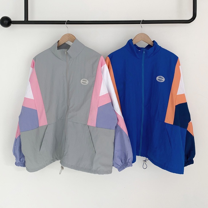 ナイロンタッチマルチカラーワイドジャケット レディース アウター ブルゾン 春 秋 シャカシャカ 撥水 薄手 上着 ビッグシルエット 韓国ファッション ストリート ダンス カジュアル 配色 体型カバー ナイロンタッチマルチカラーワイドジャケット レディース アウター ブルゾン 春 秋 シャカシャカ 撥水 薄手 上着 ビッグシルエット 韓国ファッション ストリート ダンス カジュアル 配色 体型カバー