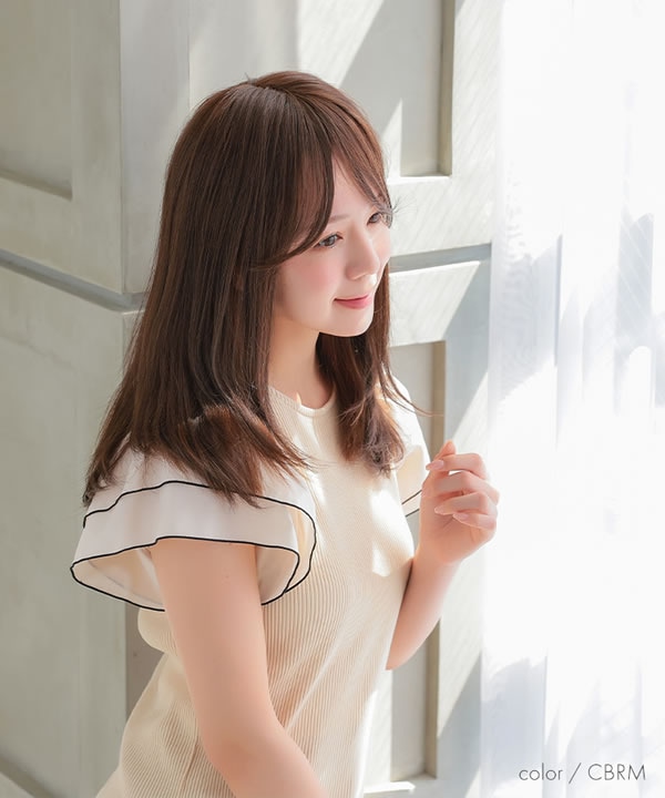 アクアドール 総手植え人毛MIXヘアピース シルクスキン フェミニンロング [ahp302] (送料無料) AQUADOLL ウィッグ 部分ウィッグ 人毛 人工毛 MIX 白髪隠し 薄毛隠し つむじ