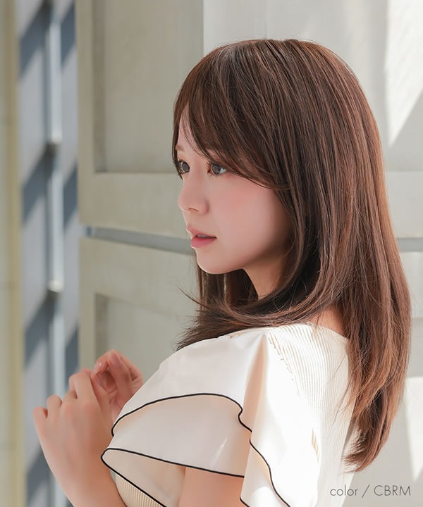 アクアドール 総手植え人毛MIXヘアピース シルクスキン フェミニンロング [ahp302] (送料無料) AQUADOLL ウィッグ 部分ウィッグ 人毛 人工毛 MIX 白髪隠し 薄毛隠し つむじ