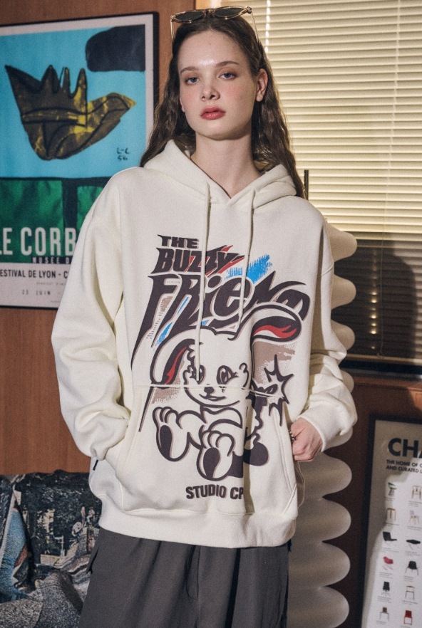 CPGN STUDIO】 Buzzy Bunny Hoodie