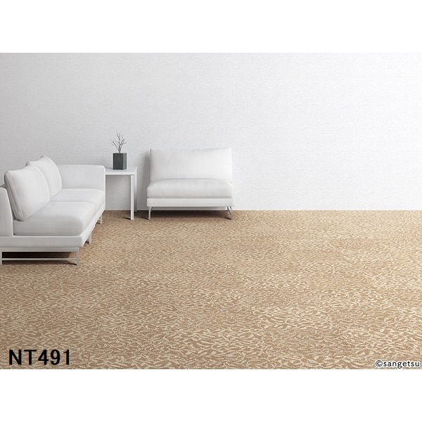 耐候性/耐薬品性/静電性に優れたカーペットタイル PLANTER NT-491 12枚セット