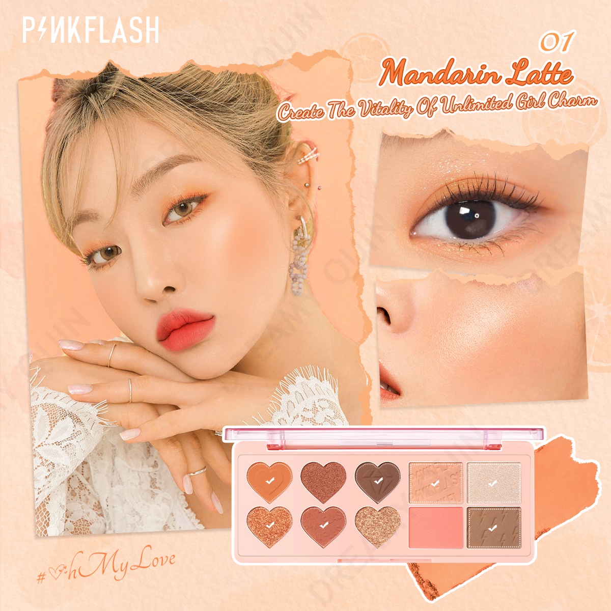 Qoo10] PINKFLASH 【初売りSALE】【多機能】アイシャドウ