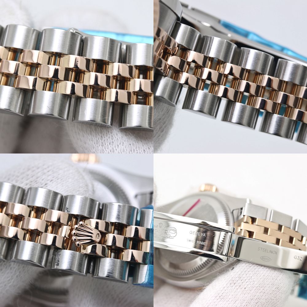 デイトジャスト 10Pダイヤモンド 179171NG ホワイトシェル K18PG ピンクゴールド xステンレススチール レディース /40009【中古】【腕時計】 デイトジャスト 10Pダイヤモンド 179171NG ホワイトシェル K18PG ピンクゴールド xステンレススチール レディース /40009【中古】【腕時計】