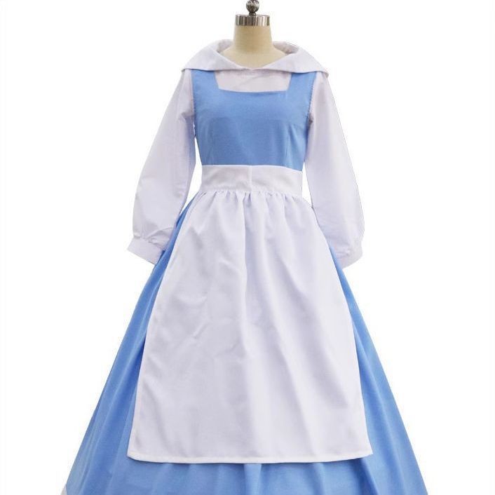 美女と野獣ゲーム服ベル姫服テーマパーティーベルメイド服コスプレ衣装 美女と野獣ゲーム服ベル姫服テーマパーティーベルメイド服コスプレ衣装