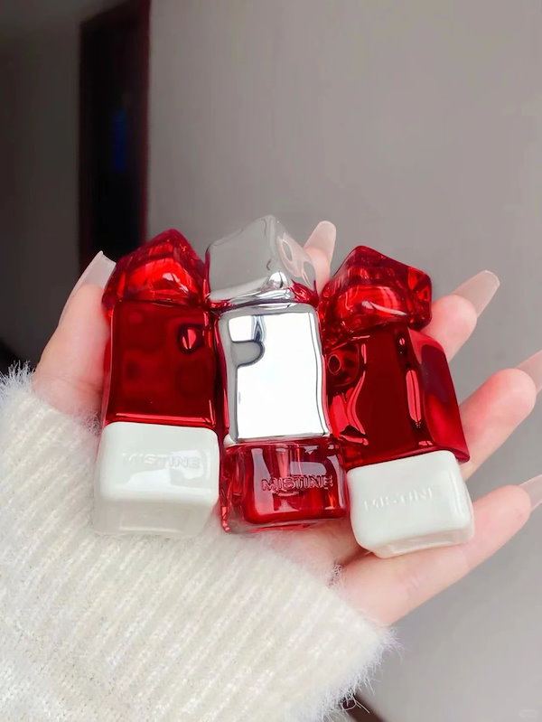 Qoo10] MISTINE 新しい色!! リップ エナメルベルベット