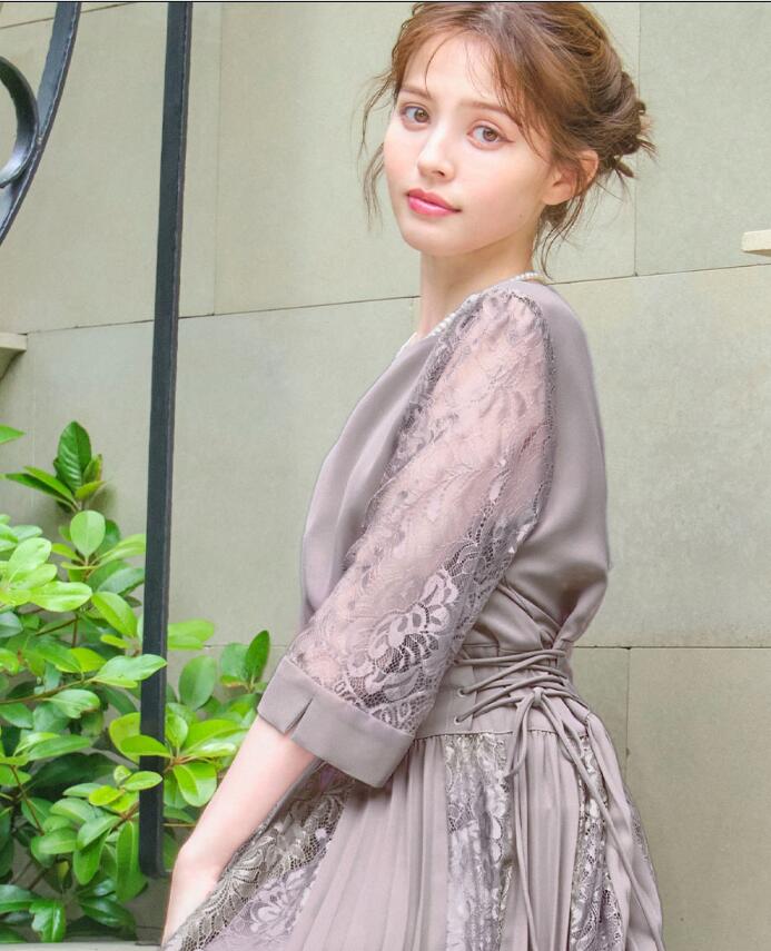 超人気,高評価!!上品 6color プリーツ ファッション パーティドレス レディース ミモレ丈 パーティードレス 総レースドレス ワンピ膝下 夏 5分袖 レディース フォーマル 結婚式ワンピース 超人気,高評価!!上品 6color プリーツ ファッション パーティドレス レディース ミモレ丈 パーティードレス 総レースドレス ワンピ膝下 夏 5分袖 レディース フォーマル 結婚式ワンピース