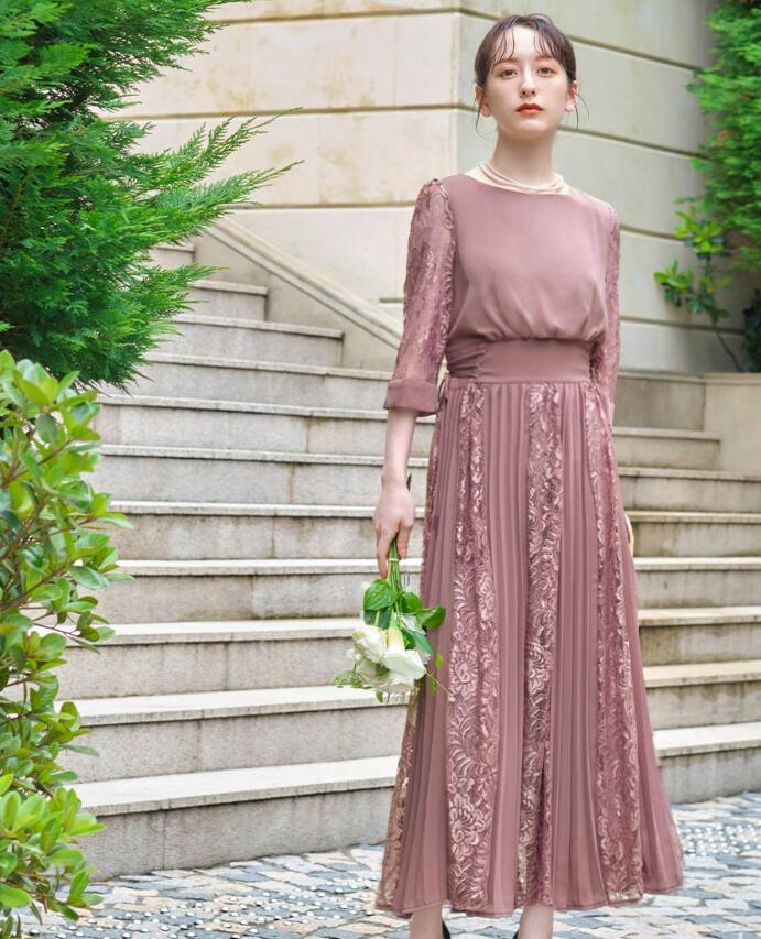 超人気,高評価!!上品 6color プリーツ ファッション パーティドレス レディース ミモレ丈 パーティードレス 総レースドレス ワンピ膝下 夏 5分袖 レディース フォーマル 結婚式ワンピース 超人気,高評価!!上品 6color プリーツ ファッション パーティドレス レディース ミモレ丈 パーティードレス 総レースドレス ワンピ膝下 夏 5分袖 レディース フォーマル 結婚式ワンピース