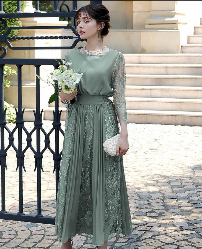 超人気,高評価!!上品 6color プリーツ ファッション パーティドレス レディース ミモレ丈 パーティードレス 総レースドレス ワンピ膝下 夏 5分袖 レディース フォーマル 結婚式ワンピース 超人気,高評価!!上品 6color プリーツ ファッション パーティドレス レディース ミモレ丈 パーティードレス 総レースドレス ワンピ膝下 夏 5分袖 レディース フォーマル 結婚式ワンピース