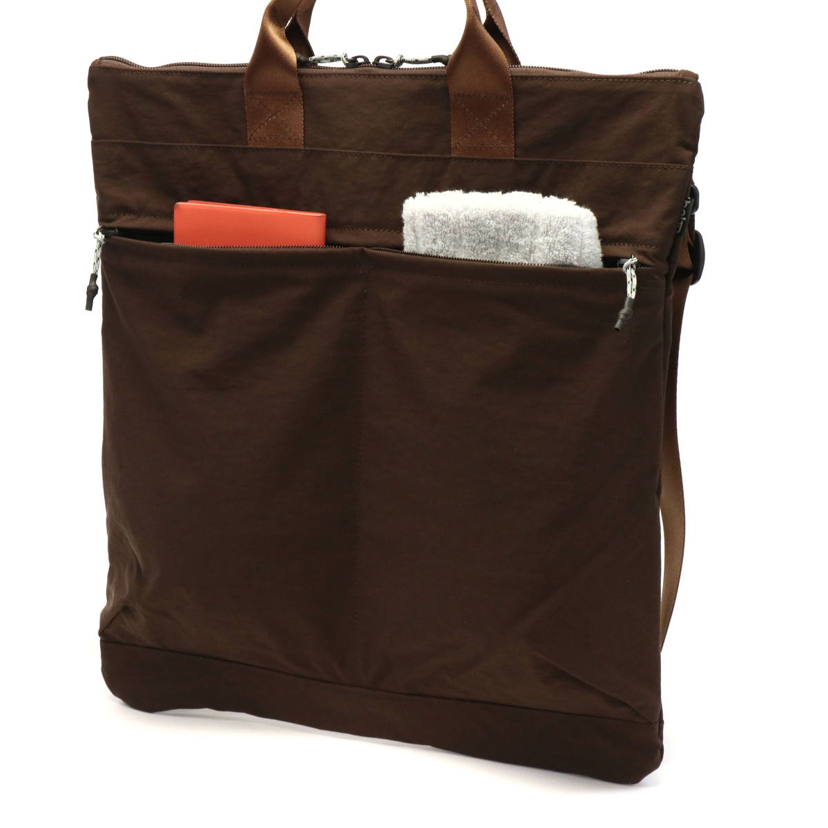 ホーボー ショルダーバッグ hobo ショルダー NYLON TUSSAH 2WAY SHOULDER BAG トートバッグナイロン メンズ レディース HB-BG3308