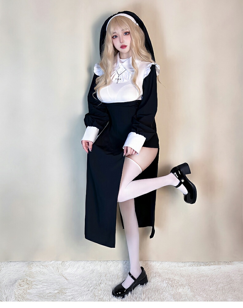 レディース コスプレ ハロウィン 仮装 コスチューム 大人用 牧師 ハロウィン 宣教師 レディース 修道女 女性 お化け 大人 シスター 大きいサイズ ハロウィンコスチューム イベント 修道服 co レディース コスプレ ハロウィン 仮装 コスチューム 大人用 牧師 ハロウィン 宣教師 レディース 修道女 女性 お化け 大人 シスター 大きいサイズ ハロウィンコスチューム イベント 修道服 co