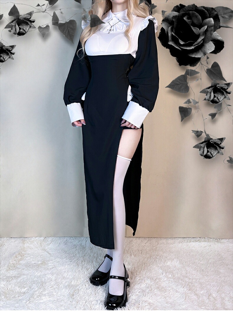 レディース コスプレ ハロウィン 仮装 コスチューム 大人用 牧師 ハロウィン 宣教師 レディース 修道女 女性 お化け 大人 シスター 大きいサイズ ハロウィンコスチューム イベント 修道服 co レディース コスプレ ハロウィン 仮装 コスチューム 大人用 牧師 ハロウィン 宣教師 レディース 修道女 女性 お化け 大人 シスター 大きいサイズ ハロウィンコスチューム イベント 修道服 co