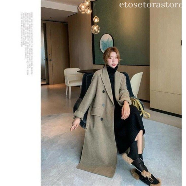 作トレンドチエスターコートレディースロングコートコート羽織カーディガンアウター秋冬コートトレンチコート無地体型カバー暖かいフォーマル通勤上品 作トレンドチエスターコートレディースロングコートコート羽織カーディガンアウター秋冬コートトレンチコート無地体型カバー暖かいフォーマル通勤上品