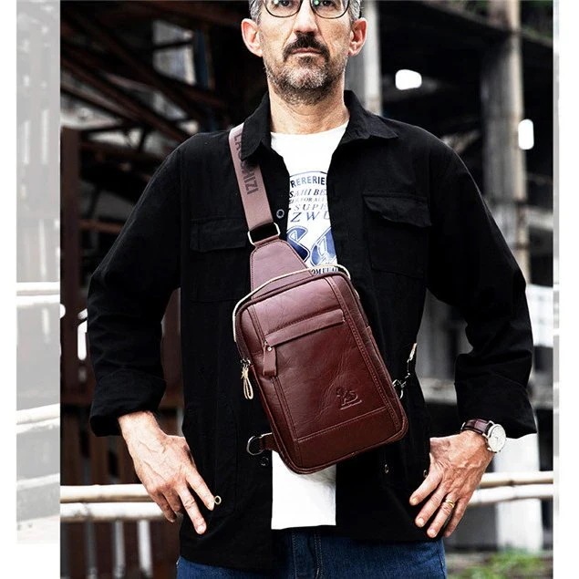 ボディバッグメンズバッグミニショルダー本革レザー斜め掛け軽量提げ小物収納バッグお出 ボディバッグメンズバッグミニショルダー本革レザー斜め掛け軽量提げ小物収納バッグお出