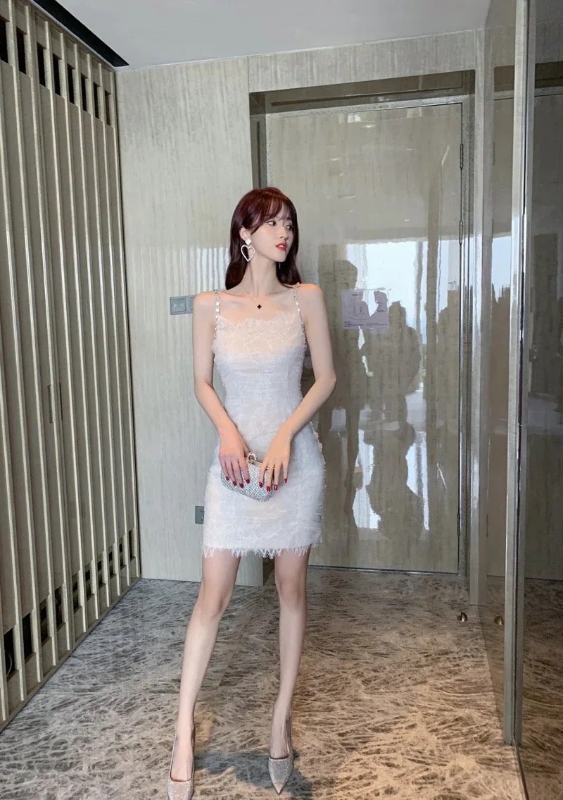 【JY.上品】 キャミワンピース ショート丈 セクシー レース ドレス パーティードレス着痩せ 大人 お呼ばれ 同窓会 披露宴 卒業式 結婚式 ウェディング 二次会 成人式 【JY.上品】 キャミワンピース ショート丈 セクシー レース ドレス パーティードレス着痩せ 大人 お呼ばれ 同窓会 披露宴 卒業式 結婚式 ウェディング 二次会 成人式