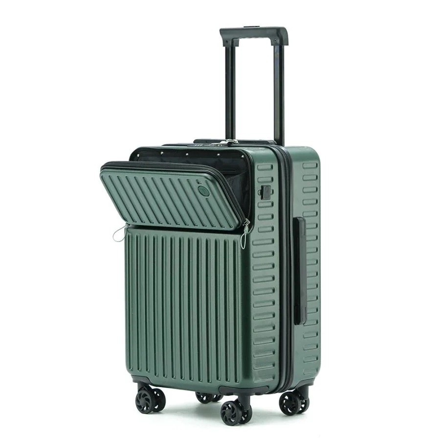 スーツケース フロントオープン ドリンクホルダー付 USBポート付き 機内持ち込み S M L キャリーケース キャリーバッグ 静音 小型 軽量 旅行 出張 ビジネス スーツケース フロントオープン ドリンクホルダー付 USBポート付き 機内持ち込み S M L キャリーケース キャリーバッグ 静音 小型 軽量 旅行 出張 ビジネス