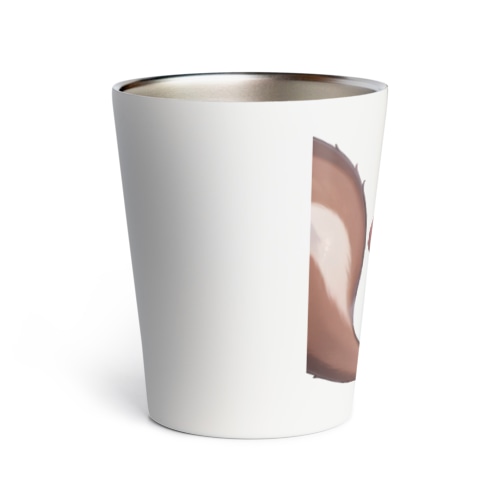 【文字入れ可能受注生産】リスの女の子 サラ サーモタンブラー 【文字入れ可能受注生産】リスの女の子 サラ サーモタンブラー