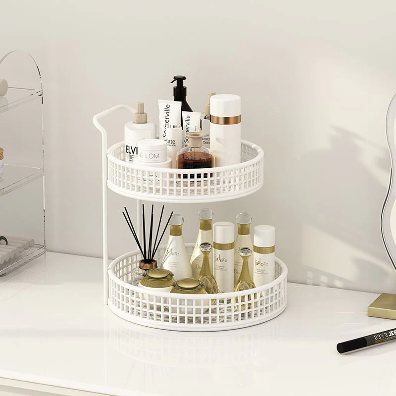 ゴールド ブラック ホワイト 3色 オプション 鉄芸 お風呂 収納 ボックス レディース スキンケア用品 デスクトップ 整理し 収納ラック