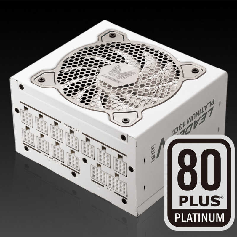 SUPERFLOWER　PC電源 LEADEX V P130X-1000 PRO-WT［1000W /ATX /Platinum］ ホワイト　LEADEX V P130X-1000 PRO-WT