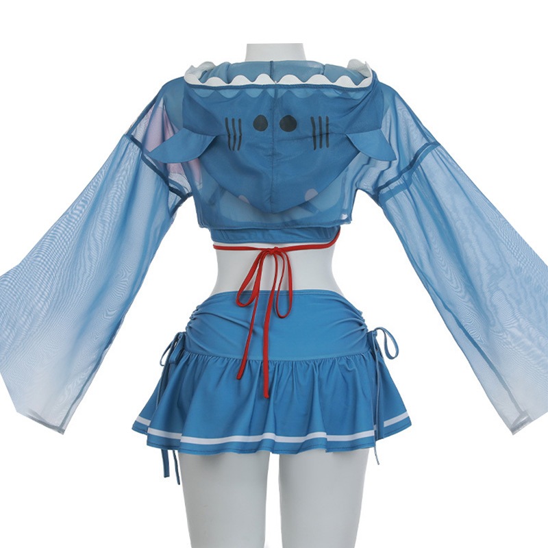 文化祭 コスチューム 仮装 ビキニ着 水着 がうるぐらGawrGuraコスプレ衣 Hololive Vtuber バーチャル スーツ ハロウィン 2023年新作入荷コスプレ 文化祭 コスチューム 仮装 ビキニ着 水着 がうるぐらGawrGuraコスプレ衣 Hololive Vtuber バーチャル スーツ ハロウィン 2023年新作入荷コスプレ