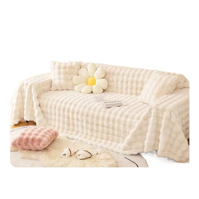 11 インターネットセレブリティインミミテーションウサギのぬいぐるみソファカバークロスタオルアンチキャットスクラッチ毛皮のソファカバー冬の温かいソファブランケット 11 インターネットセレブリティインミミテーションウサギのぬいぐるみソファカバークロスタオルアンチキャットスクラッチ毛皮のソファカバー冬の温かいソファブランケット