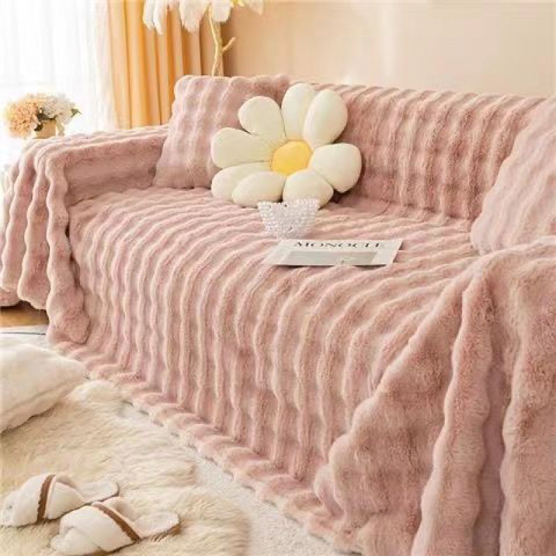 11 インターネットセレブリティインミミテーションウサギのぬいぐるみソファカバークロスタオルアンチキャットスクラッチ毛皮のソファカバー冬の温かいソファブランケット 11 インターネットセレブリティインミミテーションウサギのぬいぐるみソファカバークロスタオルアンチキャットスクラッチ毛皮のソファカバー冬の温かいソファブランケット