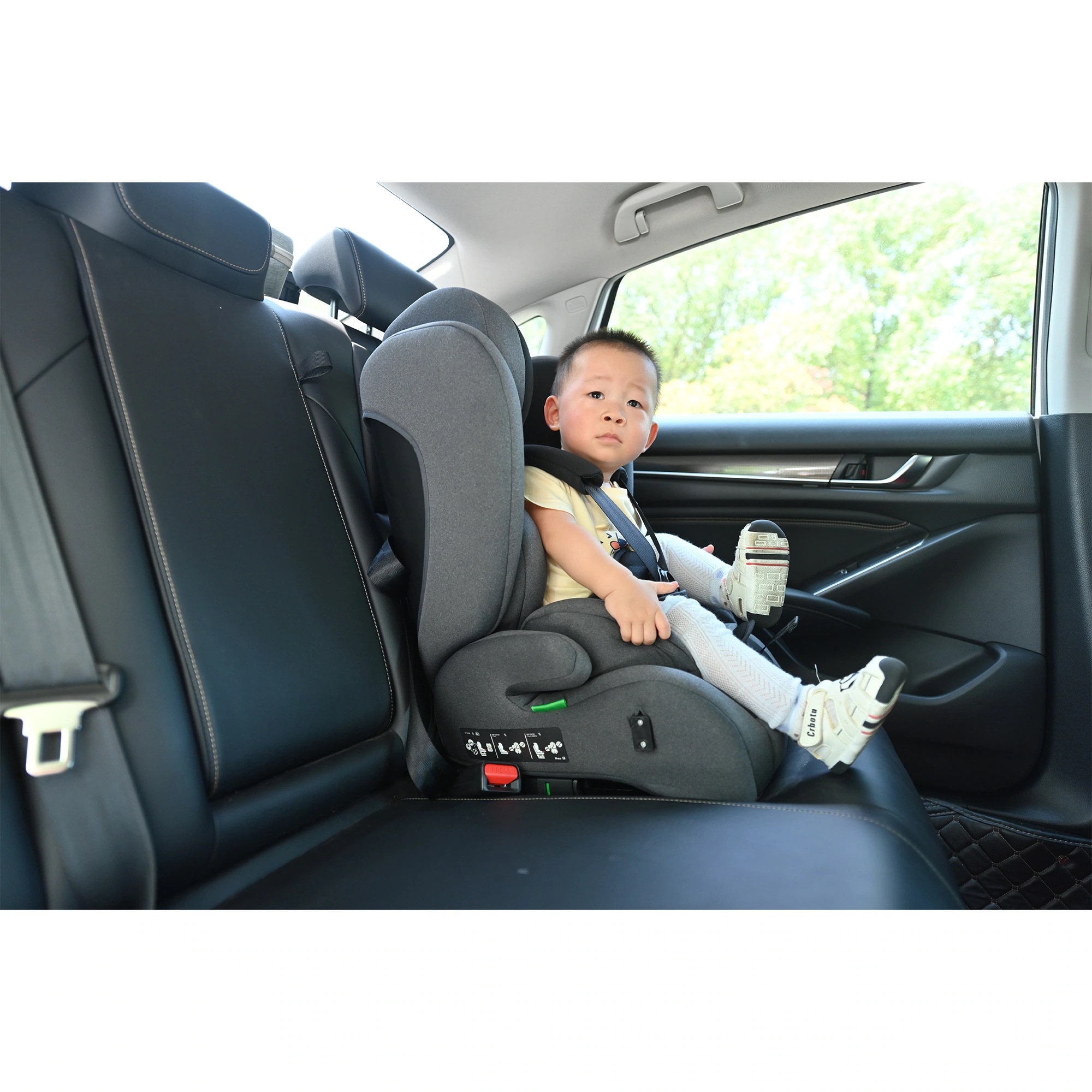 [国内発送]1823【トップテザー】新安全基準R129適合 チャイルドシート ISOFIX 生後9ヶ月-10歳頃 76～150cm ジュニアシート 長く使える 洗える 取付簡単 キッズシート ベビーシ