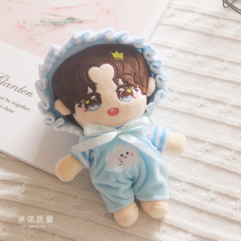 王一博 10cm ぬいぐるみ 無属性 ミニ着せ替え人形 コットン