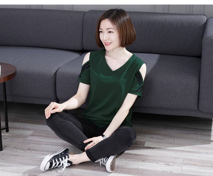 オープンショルダー トップス レディース Tシャツ 4色 プルオーバー 襟コンシャ ライン クロス レイヤード風 半袖 Vネック 単色 ホワイト 白 ブラック 黒 カジュアル 可愛い お洒落 こなれ感 オープンショルダー トップス レディース Tシャツ 4色 プルオーバー 襟コンシャ ライン クロス レイヤード風 半袖 Vネック 単色 ホワイト 白 ブラック 黒 カジュアル 可愛い お洒落 こなれ感