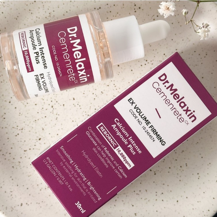 [REBONIC] シーメンリート カルシウム ボリューム アイケア クリーム 50ml+アンプル 30ml 目の下のしわ 肌 リフティング コラーゲン エラスチン 韓国コスメ SET