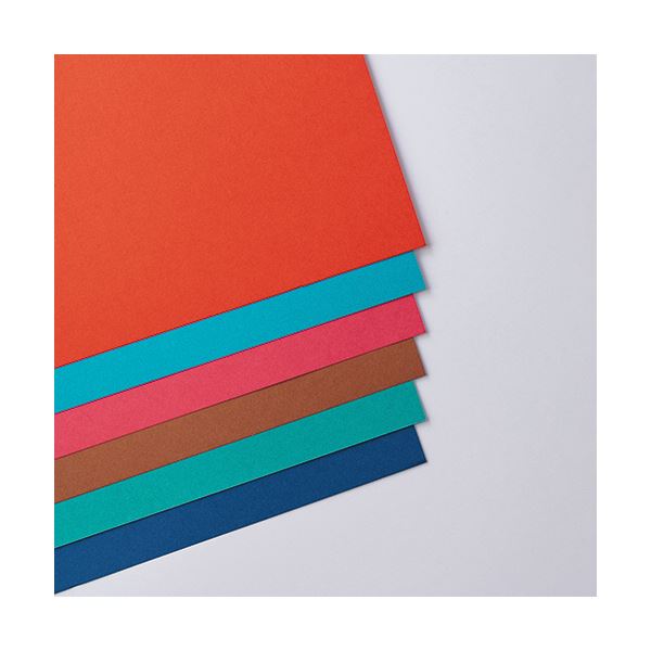 （まとめ）リンテック ニューカラーR 八つ切 こいこげちゃ 8NCR-323 1パック(100枚)(×3セット)