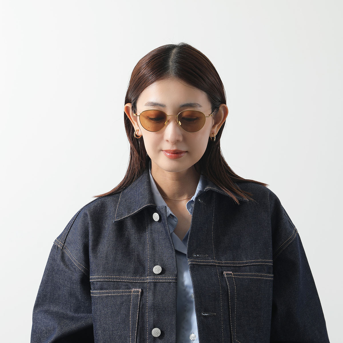 BOTTEGA VENETA ボッテガヴェネタ サングラス BV1268S レディース ボストン型 メタルフレーム 細フレーム メタルロゴ クリングスタイプ BOTTEGA VENETA ボッテガヴェネタ サングラス BV1268S レディース ボストン型 メタルフレーム 細フレーム メタルロゴ クリングスタイプ