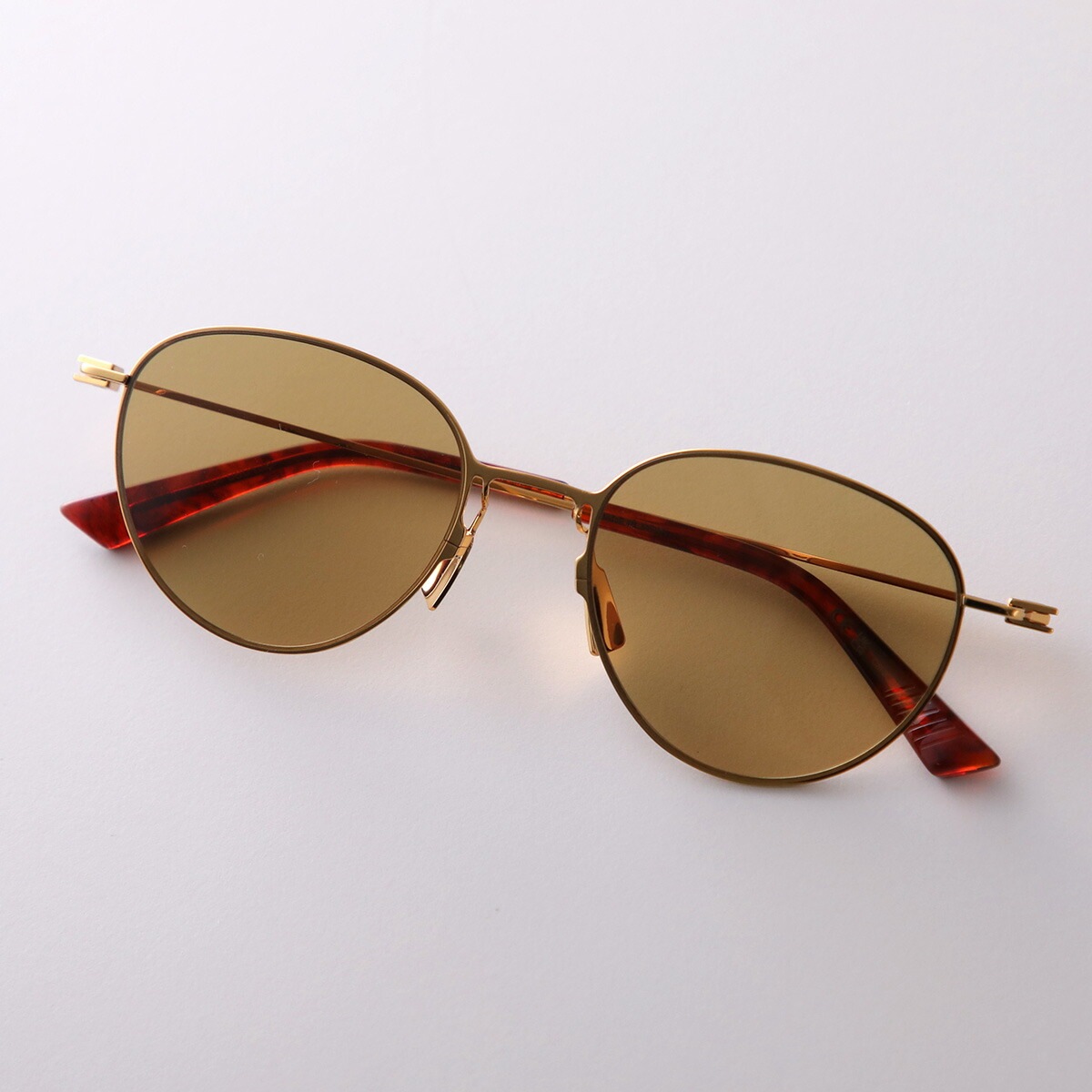 BOTTEGA VENETA ボッテガヴェネタ サングラス BV1268S レディース ボストン型 メタルフレーム 細フレーム メタルロゴ クリングスタイプ BOTTEGA VENETA ボッテガヴェネタ サングラス BV1268S レディース ボストン型 メタルフレーム 細フレーム メタルロゴ クリングスタイプ