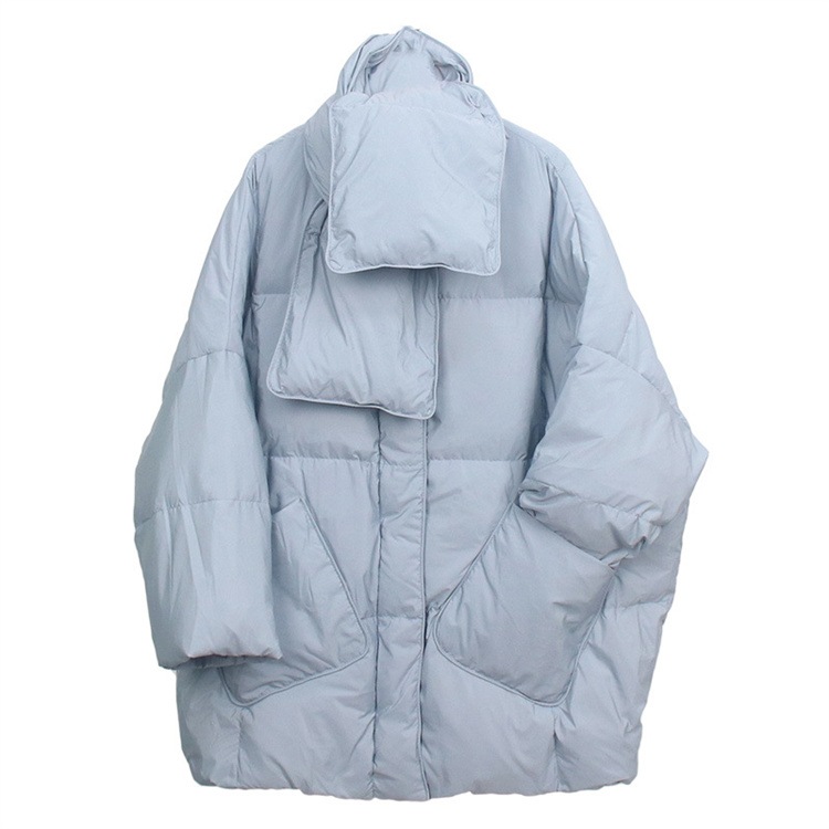 INSスタイル 防寒ジャケットト ゆったりする 文芸 暖かい 厚手 シンプル マフラー ダウンジャケッ 中綿ジャケット 大きいサイズ コート INSスタイル 防寒ジャケットト ゆったりする 文芸 暖かい 厚手 シンプル マフラー ダウンジャケッ 中綿ジャケット 大きいサイズ コート