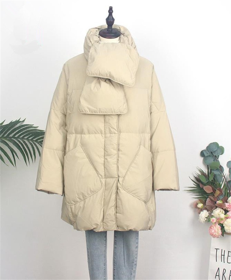 INSスタイル 防寒ジャケットト ゆったりする 文芸 暖かい 厚手 シンプル マフラー ダウンジャケッ 中綿ジャケット 大きいサイズ コート INSスタイル 防寒ジャケットト ゆったりする 文芸 暖かい 厚手 シンプル マフラー ダウンジャケッ 中綿ジャケット 大きいサイズ コート
