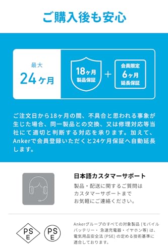 Anker Soundcore P40i (Bluetooth 5.3) 【完全ワイヤレスイヤホン/ウルトラノイズキャンセリング 2.0 / マルチポイント接続 / 最大60時間再生 / PSE技術基 Anker Soundcore P40i (Bluetooth 5.3) 【完全ワイヤレスイヤホン/ウルトラノイズキャンセリング 2.0 / マルチポイント接続 / 最大60時間再生 / PSE技術基
