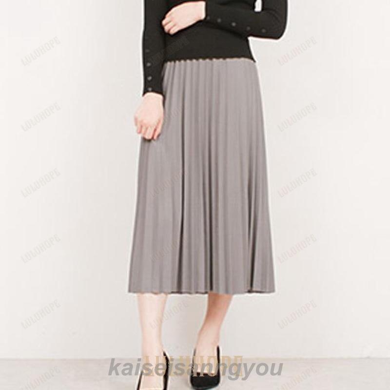 コーデ レディース ミモレ丈 ボトムス ジャージー生地 厚手 きれいめ カジュアル オフィス ビジネス かわいい おしゃれ ヒップ隠し