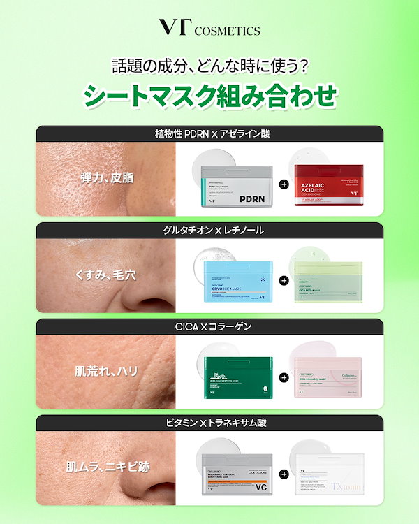 Qoo10] VTコスメティックス VTデイリーマスク (レチナール/ビタミ