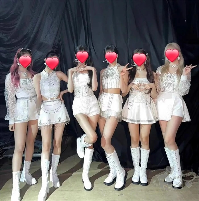 kpop 衣装 ダンス衣装 セットアップ レディース 大人 韓国 アイドル 衣装 白 へそ出し スカート タンクトップ セクシー ショートパンツ ダンス ステージ衣装 長袖 チーム K-pop衣装 ダ
