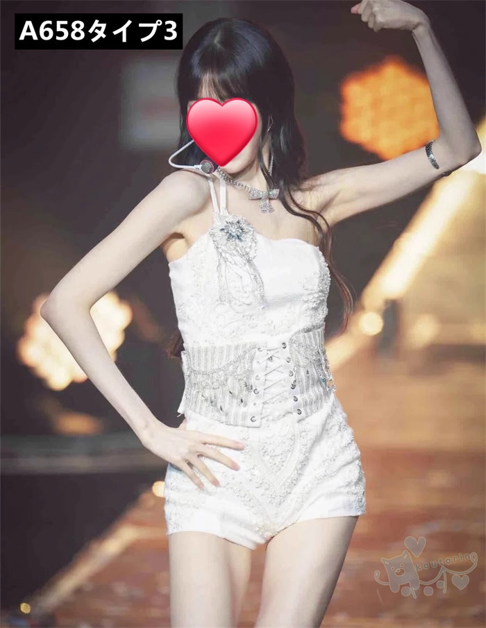 kpop 衣装 ダンス衣装 セットアップ レディース 大人 韓国 アイドル 衣装 白 へそ出し スカート タンクトップ セクシー ショートパンツ ダンス ステージ衣装 長袖 チーム K-pop衣装 ダ