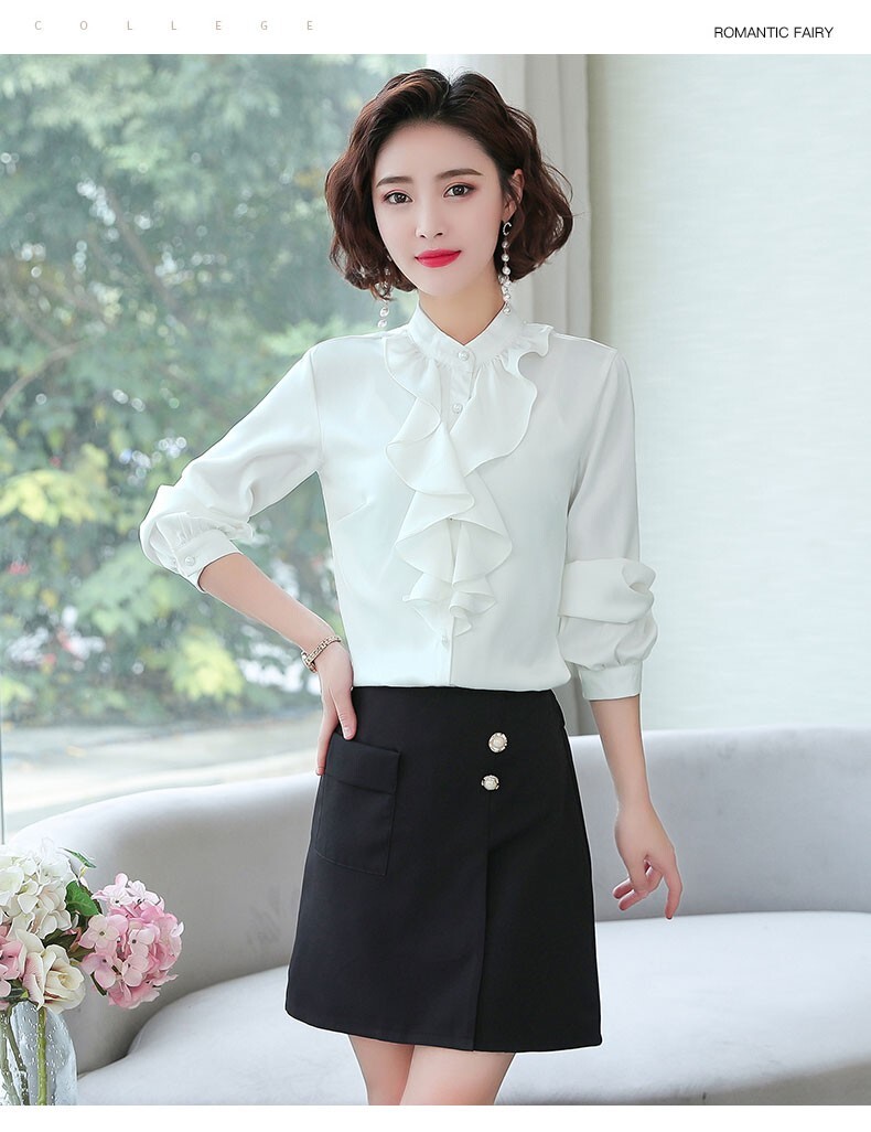 トップス シャツ ブラウス 白シャツ 袖あり 長袖 スタンドカラー 立ち襟 スリム 細身 フリル 前開き かわいい 大人可愛い きれいめ シンプル カジュアル 大人 上品 おしゃれ お洒落 トップス シャツ ブラウス 白シャツ 袖あり 長袖 スタンドカラー 立ち襟 スリム 細身 フリル 前開き かわいい 大人可愛い きれいめ シンプル カジュアル 大人 上品 おしゃれ お洒落