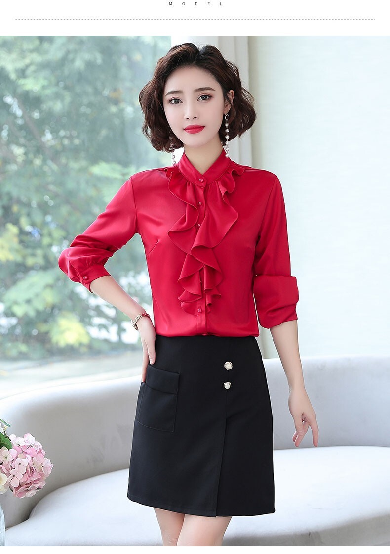 トップス シャツ ブラウス 白シャツ 袖あり 長袖 スタンドカラー 立ち襟 スリム 細身 フリル 前開き かわいい 大人可愛い きれいめ シンプル カジュアル 大人 上品 おしゃれ お洒落 トップス シャツ ブラウス 白シャツ 袖あり 長袖 スタンドカラー 立ち襟 スリム 細身 フリル 前開き かわいい 大人可愛い きれいめ シンプル カジュアル 大人 上品 おしゃれ お洒落