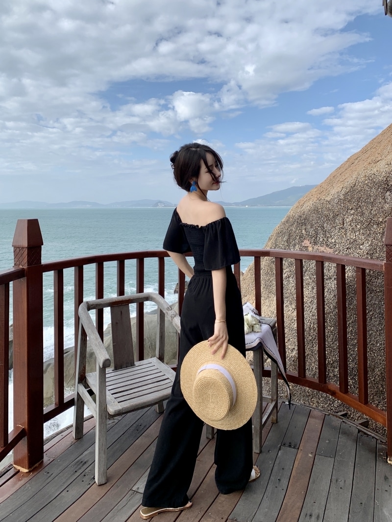 ワンショルダーチューブトップ スリムジャンプスーツ パンツ オールインワン スーツ ロング ロング丈 ワンショルダーチューブトップ スリムジャンプスーツ パンツ オールインワン スーツ ロング ロング丈