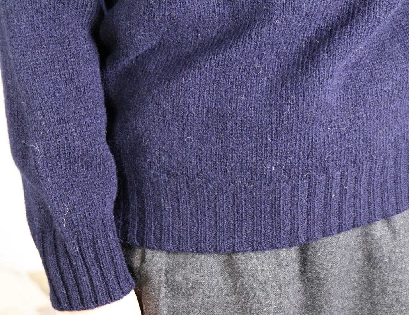 ハーレーオブスコットランド レディース ニット Harley of scotland ノルディック クルーネック L4827ノルディック柄 CREW NECK SWEATER セーター レディース N_18