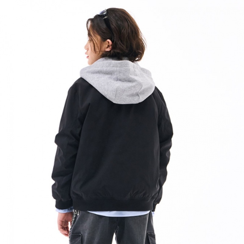 (オーシャンスカイ) ボーイズデタッチャブルライニングアビエーションジャンパー (オーシャンスカイ) ボーイズデタッチャブルライニングアビエーションジャンパー