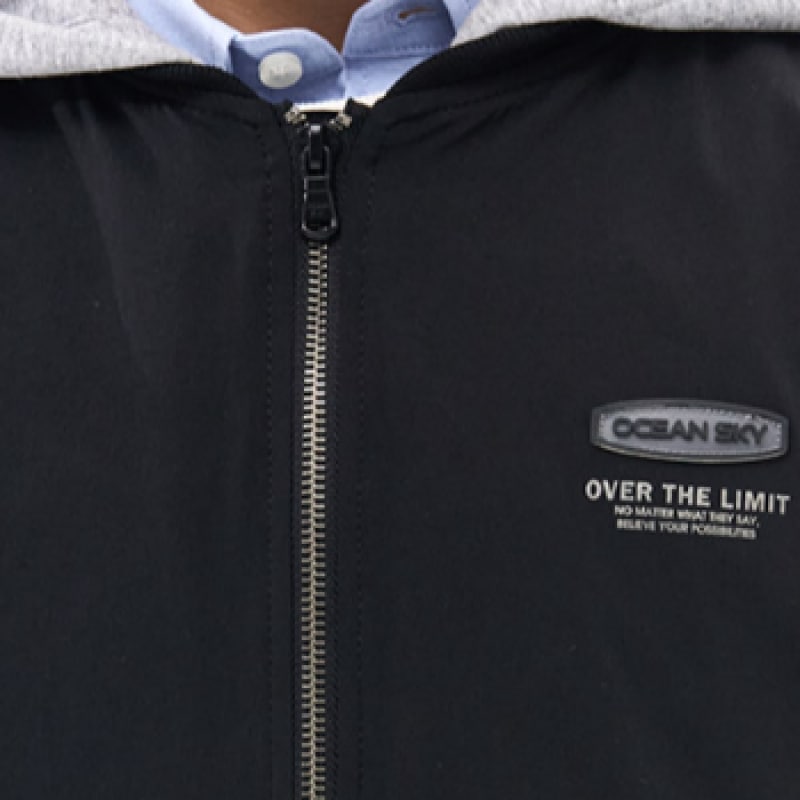 (オーシャンスカイ) ボーイズデタッチャブルライニングアビエーションジャンパー (オーシャンスカイ) ボーイズデタッチャブルライニングアビエーションジャンパー