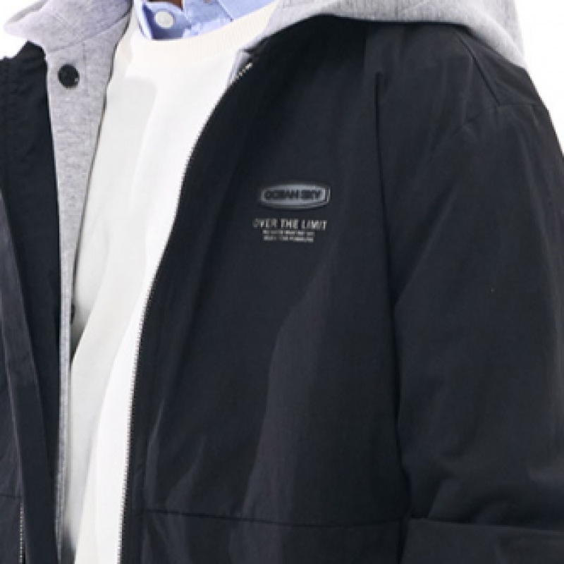 (オーシャンスカイ) ボーイズデタッチャブルライニングアビエーションジャンパー (オーシャンスカイ) ボーイズデタッチャブルライニングアビエーションジャンパー