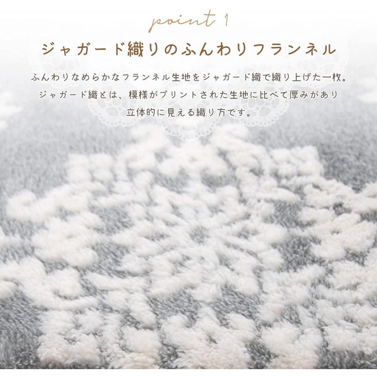 萩原 ホットカーペットカバー シュシュ GY グレー ジャガード織 185×185cm ラグ ラグマット ウレタン入り ふかふか 可愛い 床暖房対応 cm　裏貼りなし 上敷 ラグ 水洗