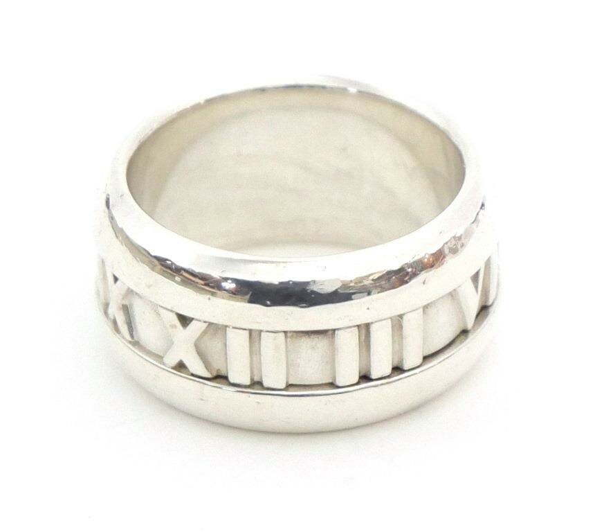TIFFANY&Co. アトラス ワイド リング・指輪 SV925 ティファニー SV925