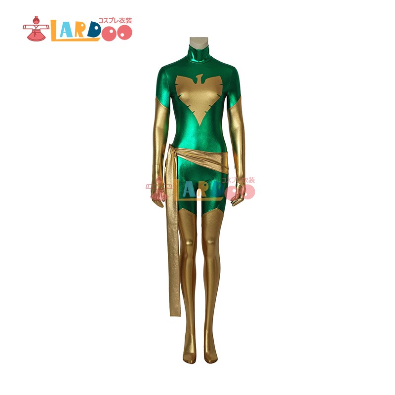 【工場直販 品質保証】 X-Men Phoenix フェニックス コスチューム コスプレ衣装_4