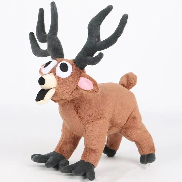 Qoo10] シカ 鹿 ぬいぐるみ 99日生き残る ロ